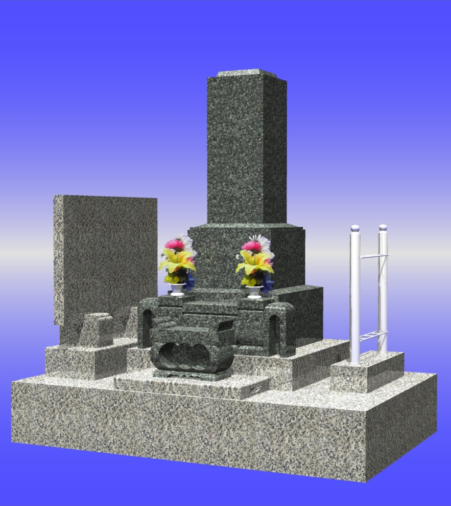和型墓石（タイプB）の写真